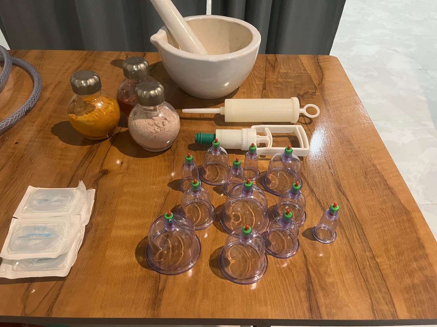In-house herbal pharmacy